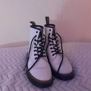White Dr. Martens